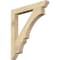 Ekena Millwork Balboa Slat Rough Sawn Bracket, Douglas Fir, 4"W x 34"D x 38"H BKT04X34X38BOA06RDF - alternate 1